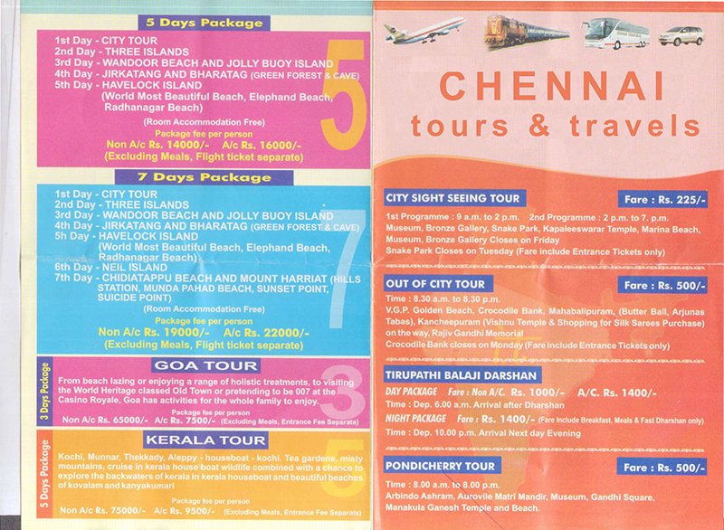 uma tours and travels chennai